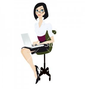 secretary-vector-307755